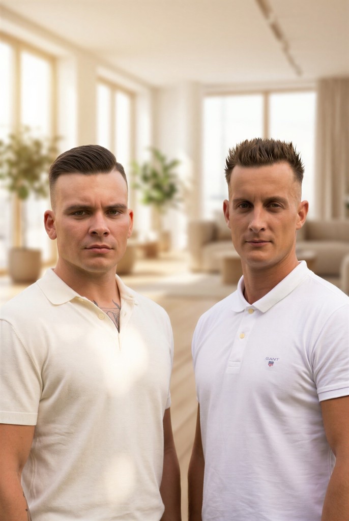 Lukas Franke und John Brause – Mitgründer von Pixel Kraftwerk, KI-Agentur in Groitzsch & Leipzig
