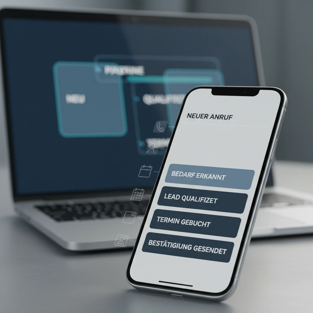 KI-Telefonassistent: Anrufe entgegennehmen, Leads qualifizieren, Termine buchen – 24/7